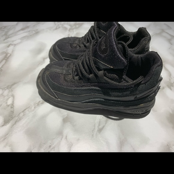 Black Air Max 95- Toddler - Picture 4 of 9